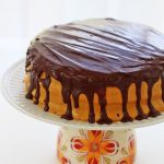 Chocolate Cake with Dulce de Leche Frosting