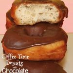 These Coffee Time Donuts with Chocolate Glaze are so light and airy, the perfect yeast doughnut!