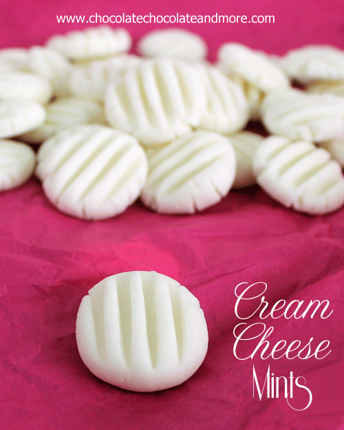 Cream Cheese Mints Chocolate Chocolate and More!