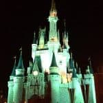 castle at night