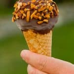 Homemade Coffee Ice Cream Drumsticks from Life Currents featured at ChocolateChocolateandmore