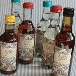 Homemade vanilla-reuse mini wine bottles instead of buying bottles!