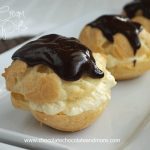 Cream Puffs with Chocolate Ganache-just let everyone else think they are hard to make!