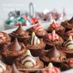 Hershey Kissed Brownie Bites-the perfect addition to any Holiday baking.