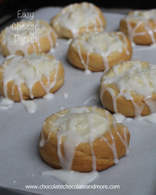 Easy Cheese Danishes-so simple to make and so delicious!
