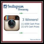 Instagram giveaway