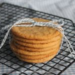 Peanut Butter Sugar Cookies-the best of a sugar cookie and a peanut butter cookie come together in these soft thin cookies.