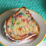 Everything is better with sprinkle especially when it's a Funfetti Pound Cake made from scratch!