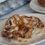 Cinnabon Bread Pudding-use Cinnabon Cinnamon Rolls as a quick shortcut for an easy breakfast treat!