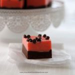 Dark Chocolate Peppermint Fudge-rich dark chocolate pairs perfectly with a pretty pink layer of peppermint fudge for a tasty treat.