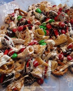 White Trash Snack mix-a little sweet, a little salty, a lot of yum!