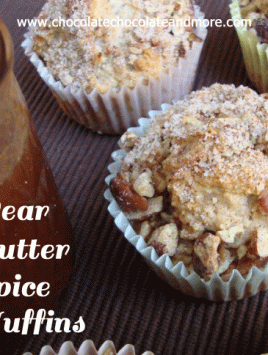 Pear Butter Spice Muffins