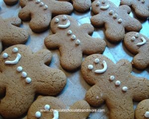 A Christmas Classic. These Gingerbread men cookies are a soft cookie with a mild ginger flavor. From an old family recipe.