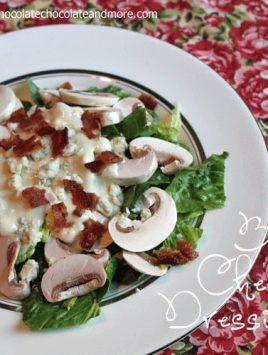 Bleu Cheese Dressing is so much better when made from scratch!