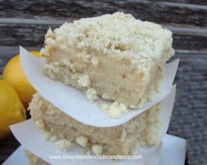 Lemon Crumb Squares-a recipe handed down from my grandma