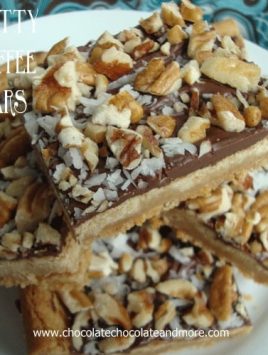 Bisquick Nutty Toffee Bars-so good you won't care that they start from a mix