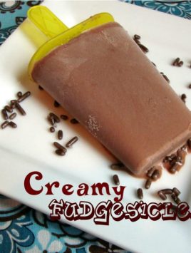 Creamy Chocolate Fudgesicles
