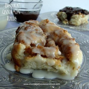 Bisquick Cinnamon Rolls, so easy to make and no waiting for them to rise!