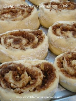 Cream Cheese Cinnamon Rolls-blending cream cheese into the pastry dough takes these sweet rolls to the next level