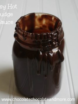 Easy Hot Fudge Sauce-simple to make and so much better than store bought!
