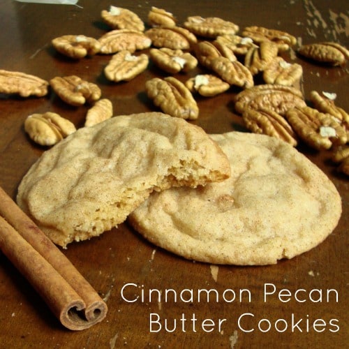 Cinnamon Pecan Butter Cookies