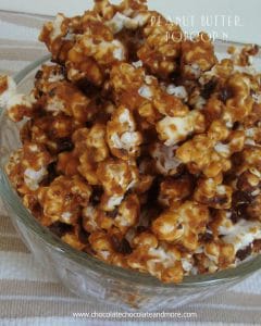 Peanut Butter Popcorn-the perfect blend of Salty and Sweet AND Peanut Butter!