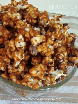 Peanut Butter Popcorn-the perfect blend of Salty and Sweet AND Peanut Butter!