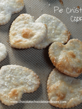 Pie Crust Cookies, when your pie crust recipe is so good it doesn't need filling!