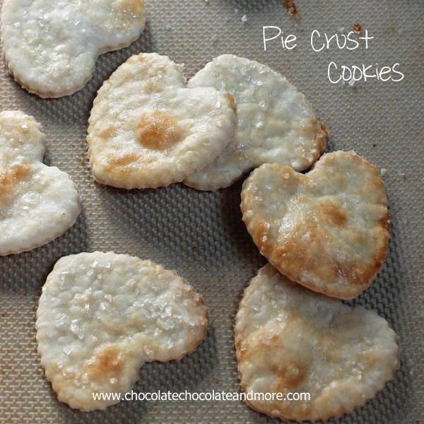 Pie Crust Cookies, when your pie crust recipe is so good it doesn't need filling!