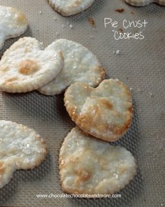 Pie Crust Cookies, when your pie crust recipe is so good it doesn't need filling!