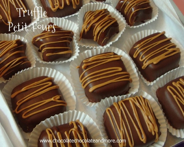 Truffle petit Fours-Anyone can make these!