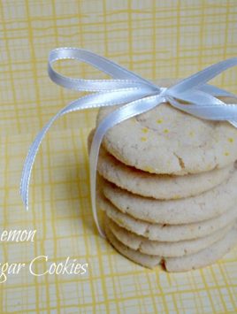 Lemon Sugar Cookies