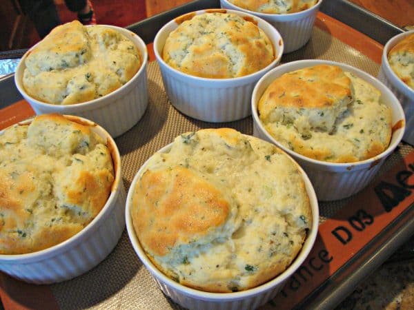 Herbed Cheese Souffle