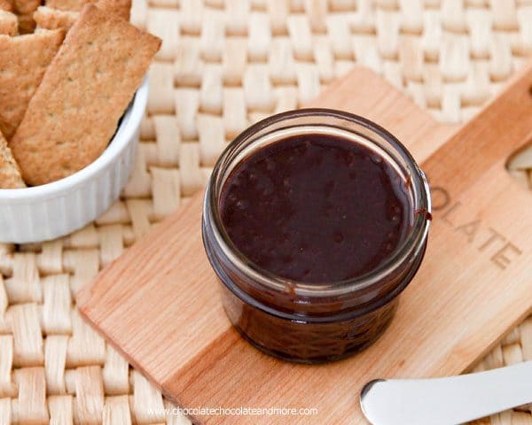 Chocolate Almond Butter or Homemade Nutella by chocolatechocolateandmore.com