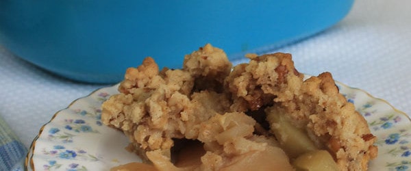 This Quick Apple Crisp is so easy to make and the family loves it. I always keep a box of yellow cake mix in the cabinet just for this recipe!