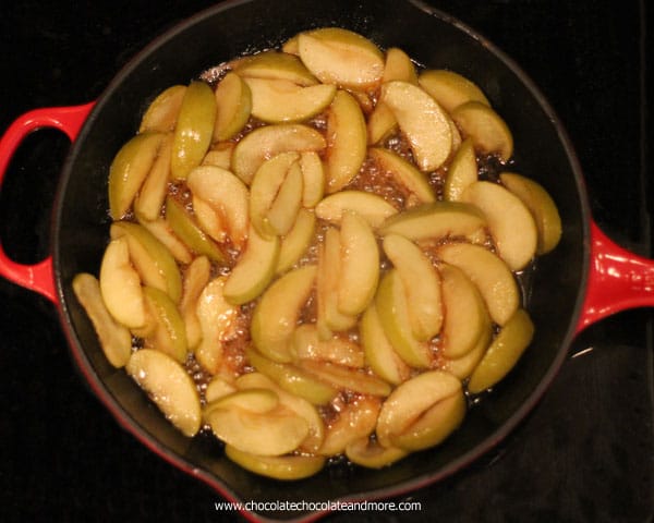 Fried Apples-Granny Smith Apples in a delicious caramel syrup