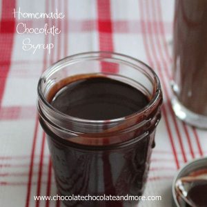 Homemade Chocolate Syrup, why buy it when making it is so easy!