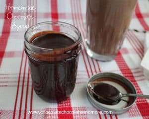 Homemade Chocolate Syrup, why buy it when making it is so easy!