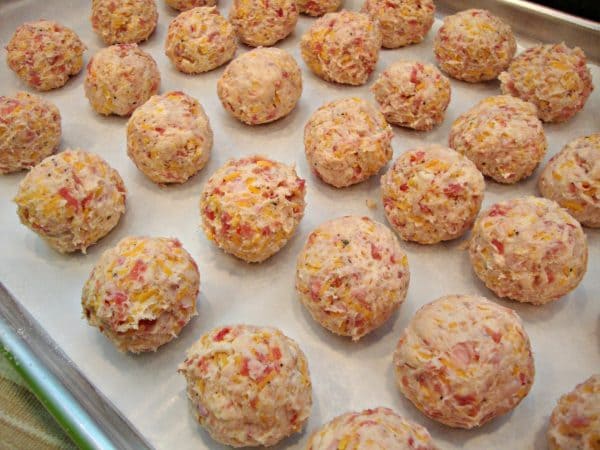 Sausage Ball Puffs-ready to bake