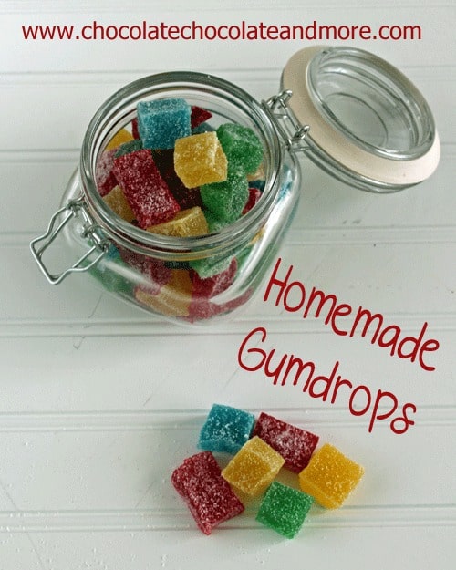Homemade Gumdrops-fresher than anything you can buy. Makes a great food gift, adjust the flavors and colors for any occasion