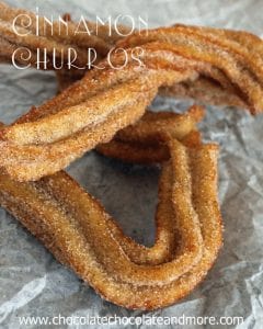 Cinnamon Churros-a tasty deep fried Mexican pastry
