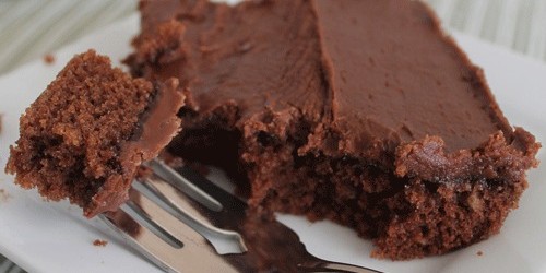 Texas Sheet Cake-so easy to make, even easier to eat!