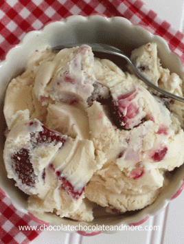 Fresh Strawberry Ice Cream