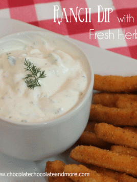 Ranch Dip with Fresh Herbs