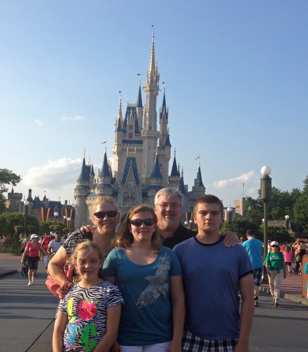 Family at the Castle