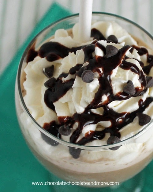 Frozen Mocha Frappuccino, never let coffee go to waste again