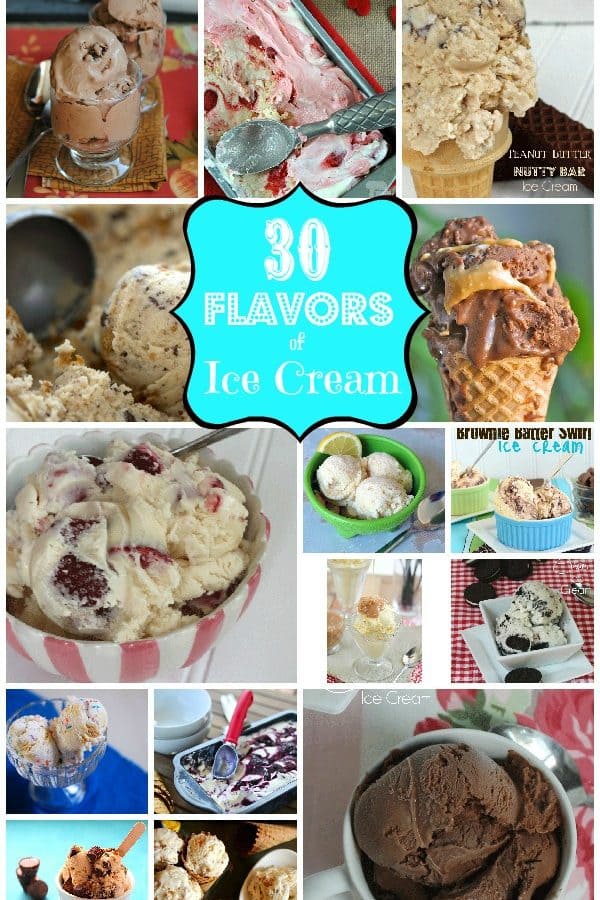 30 Flavors of Ice Cream