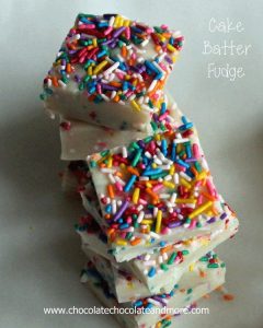 Cake Batter Fudge-so easy to make and so good to eat!