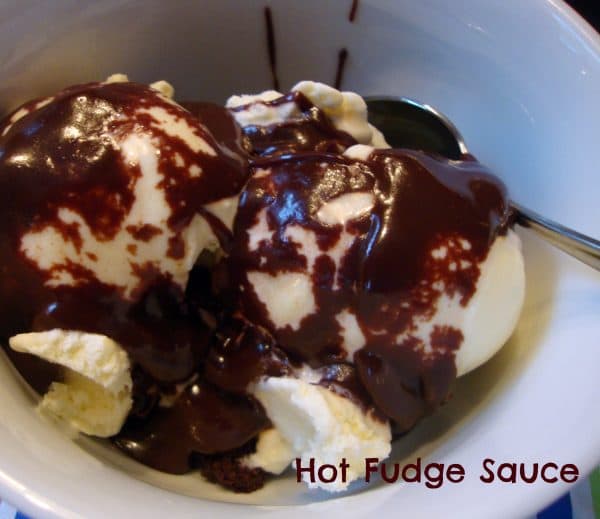 Hot Fudge Sauce 