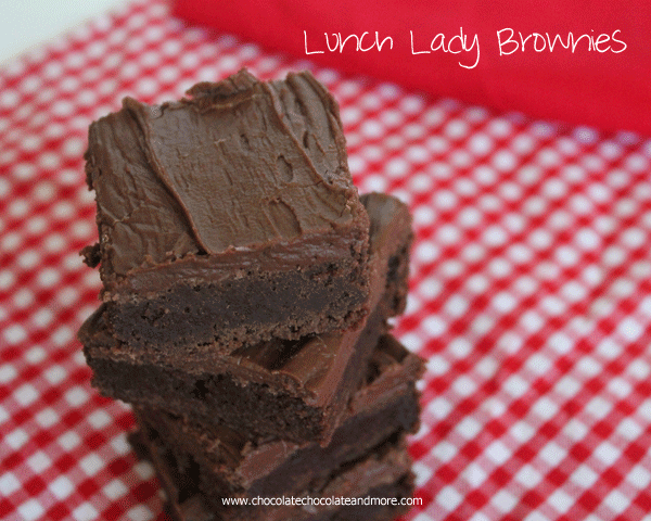 Lunch Lady Brownies-love these!